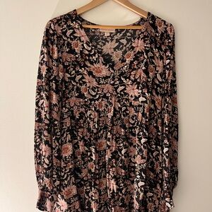 Floral Long Sleeve Blouse